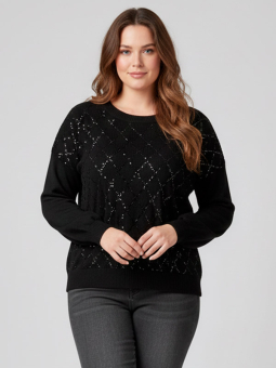 CARHALIFAX - Plus Size Genser fra Only Carmakoma