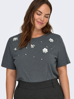 CARKITA - Plus Size T-shirt fra Only Carmakoma