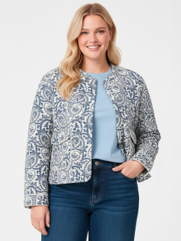 CARHALLIE - Plus Size Jakke fra Only Carmakoma