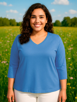 ALBERTA - Plus Size T-shirt fra Zhenzi