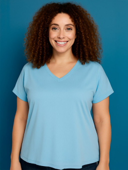 ALBERTA - Plus Size T-shirt fra Zhenzi