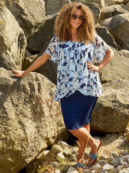 FRAN - Plus Size Kjole fra Zhenzi