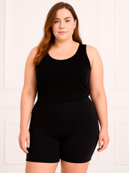 BAMBOU - Plus Size Shorts fra Zhenzi