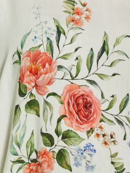 ZH-LUCY - Plus Size T-shirt fra Zhenzi