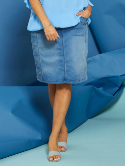 ZH-MIRO - Plus Size Skjørt fra Zhenzi