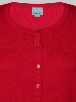 ZH-KOGLE - Plus Size Cardigan fra Zhenzi