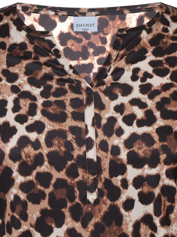 ZH-OLIO - Plus Size Bluse fra Zhenzi