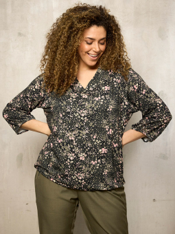 ZH-SYLVA - Plus Size Bluse fra Zhenzi