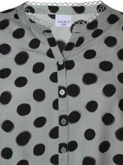 ZH-ALORA - Plus Size Skjorte fra Zhenzi