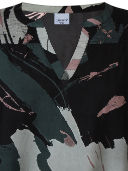 ZH-ANITY - Plus Size Bluse fra Zhenzi