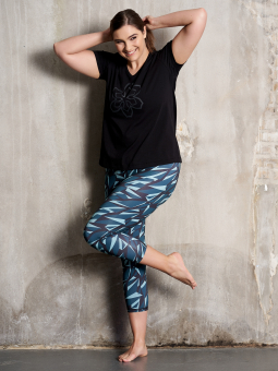 Plus Size Trenings sweatshirt fra Aprico Sport