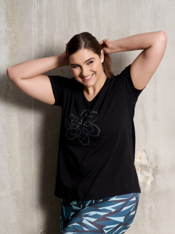 Plus Size Trenings sweatshirt fra Aprico Sport
