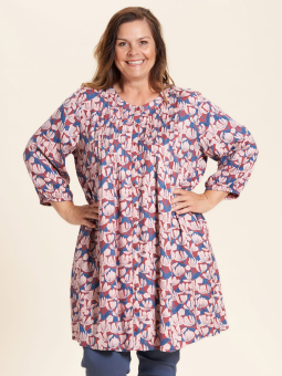Gozzip Johanne - Tunika Med Blomsterprint