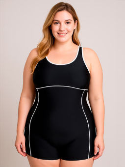 Plus Size Swimsuit fra Mirou