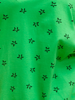Zhenzi ALBERTA - Grønn t-skjorte i bomull