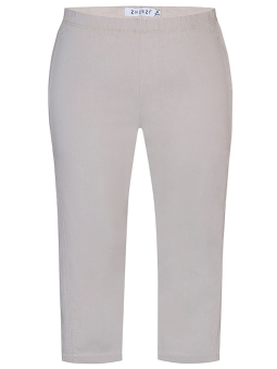 Zhenzi TWIST - Sandfarget 3/4 leggings i viskose stretch