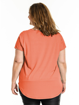 GITTE - Plus Size T-shirt fra Gozzip