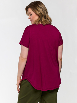 GGITTE - Plus Size T-shirt fra Gozzip