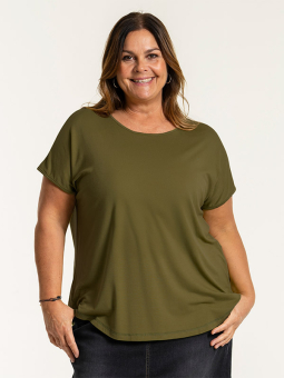 GITTE - Plus Size T-shirt fra Gozzip