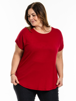 GITTE - Plus Size T-shirt fra Gozzip