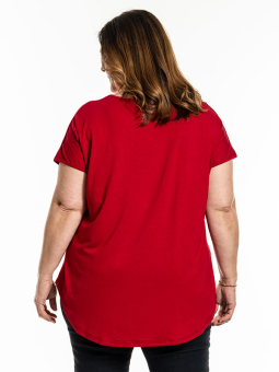 GITTE - Plus Size T-shirt fra Gozzip