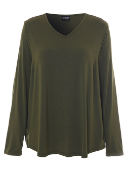 GITTE - Plus Size Bluse fra Gozzip