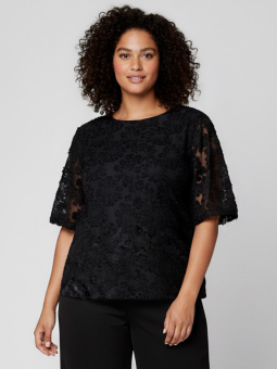 ADEMELIY - Plus Size Bluse fra Adia