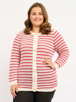 ADVENUS - Plus Size Cardigan fra Adia