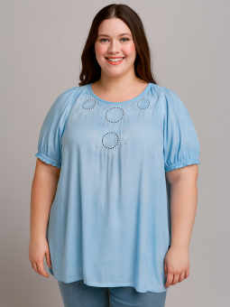Plus Size Bluse fra Adia