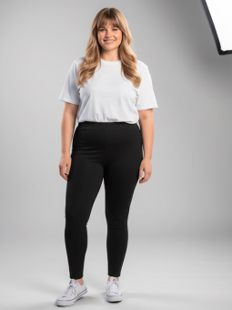 FIONA - Plus Size Leggings fra Fiona
