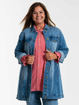 AMELA - Plus Size Jakke fra Gozzip