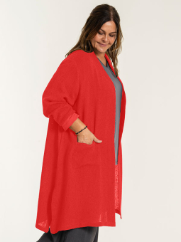 FRANCE - Plus Size Cardigan fra Gozzip