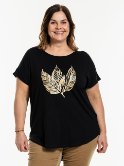 GITTE - Plus Size T-shirt fra Gozzip