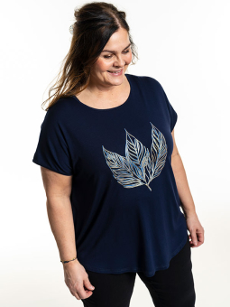 GITTE - Plus Size T-shirt fra Gozzip