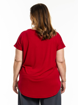 GITTE - Plus Size T-shirt fra Gozzip
