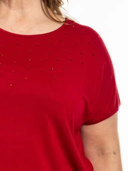 GITTE - Plus Size T-shirt fra Gozzip