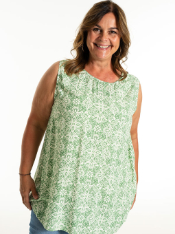 BEATA - Plus Size Topp fra Gozzip