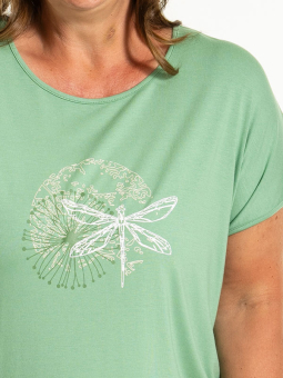 GITTE - Plus Size T-shirt fra Gozzip