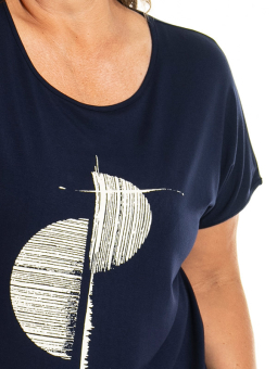 GITTE - Plus Size T-shirt fra Gozzip