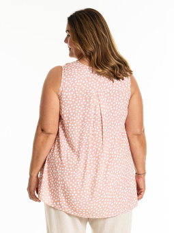 BEATA - Plus Size Topp fra Gozzip