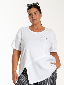 LøKKE - Plus Size T-shirt fra Gozzip Black