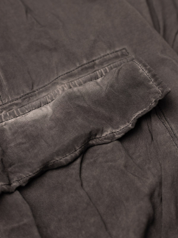 LEANETTE - Plus Size Bukser fra Gozzip Black