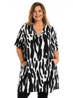 METTE - Plus Size Tunika fra Gozzip