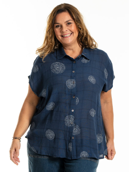 KAISA - Plus Size Skjorte fra Gozzip