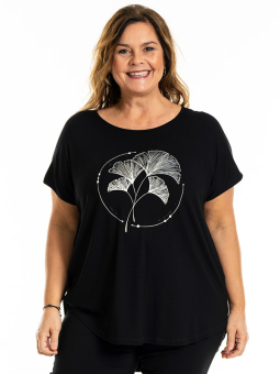 GITTE - Plus Size T-shirt fra Gozzip