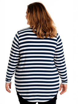 GITTE - Plus Size Bluse fra Gozzip