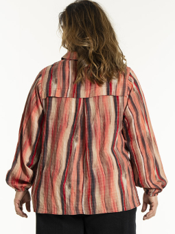 SOPHIA - Plus Size Bluse fra Gozzip