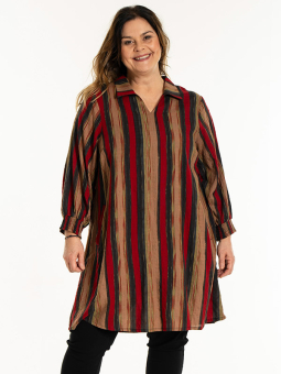 GSCARLETT - Plus Size Tunika fra Gozzip
