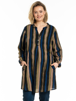 GNORA - Plus Size Tunika fra Gozzip