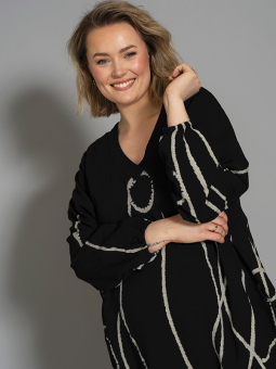 GMALENE - Plus Size Kjole fra Gozzip